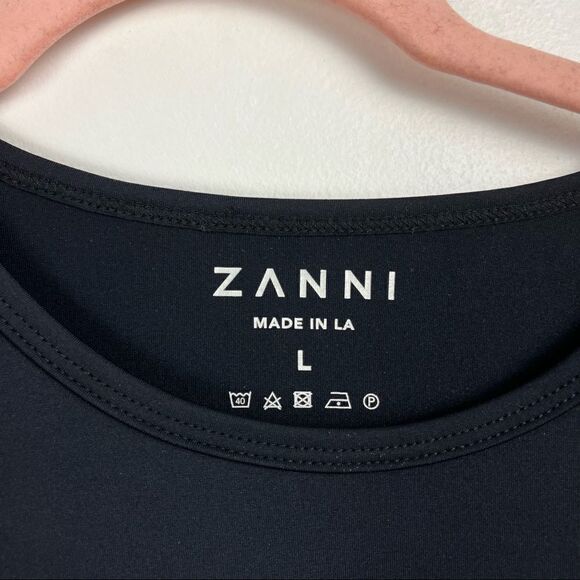 Zanni Made In LA Boxy T-Shirt Dress Black - Picture 6 of 8